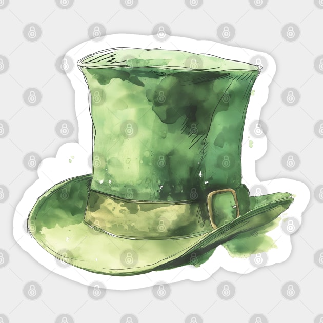 Leprechaun Hat Sticker by aphian